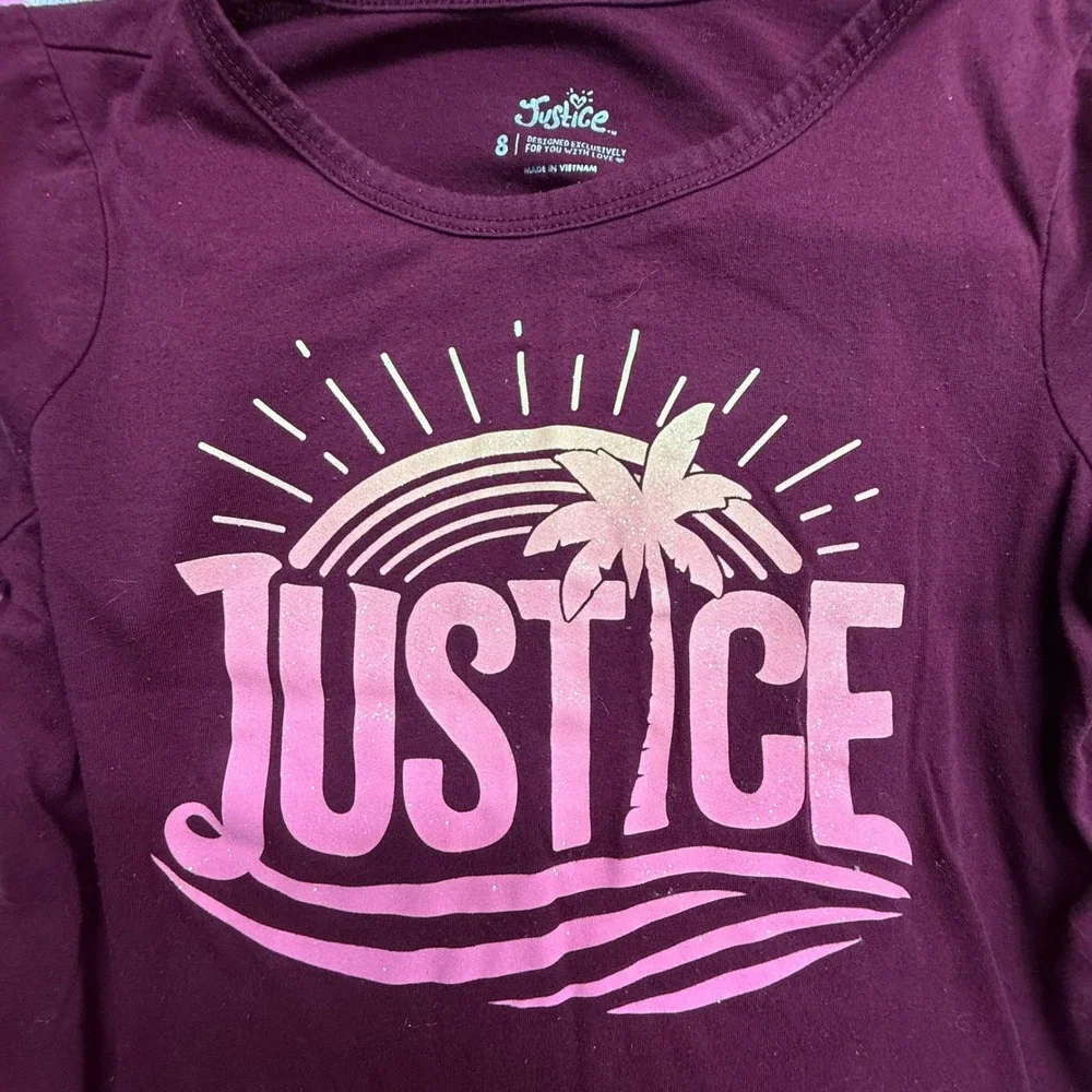 Girls Size 8 M Graphic T Shirt Lot 9 Pc Justice Old Navy Harry Potter Unicorn